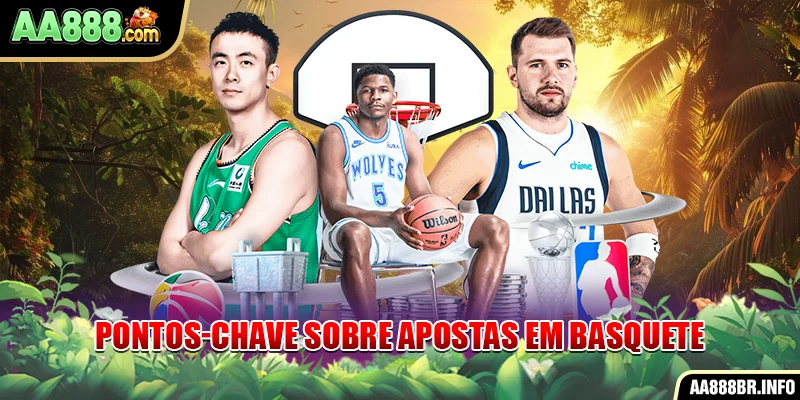 Pontos-chave sobre apostas em basquete