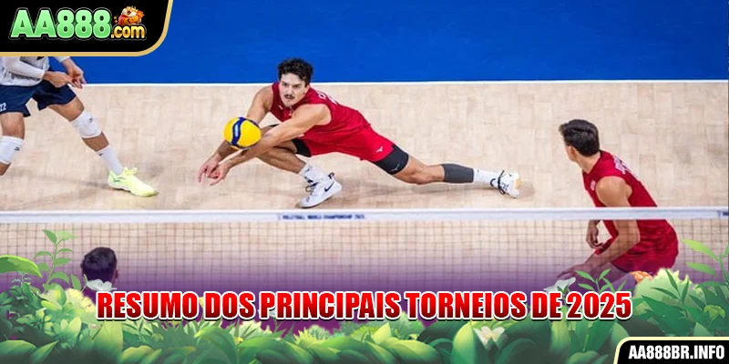 Resumo dos principais torneios de 2025